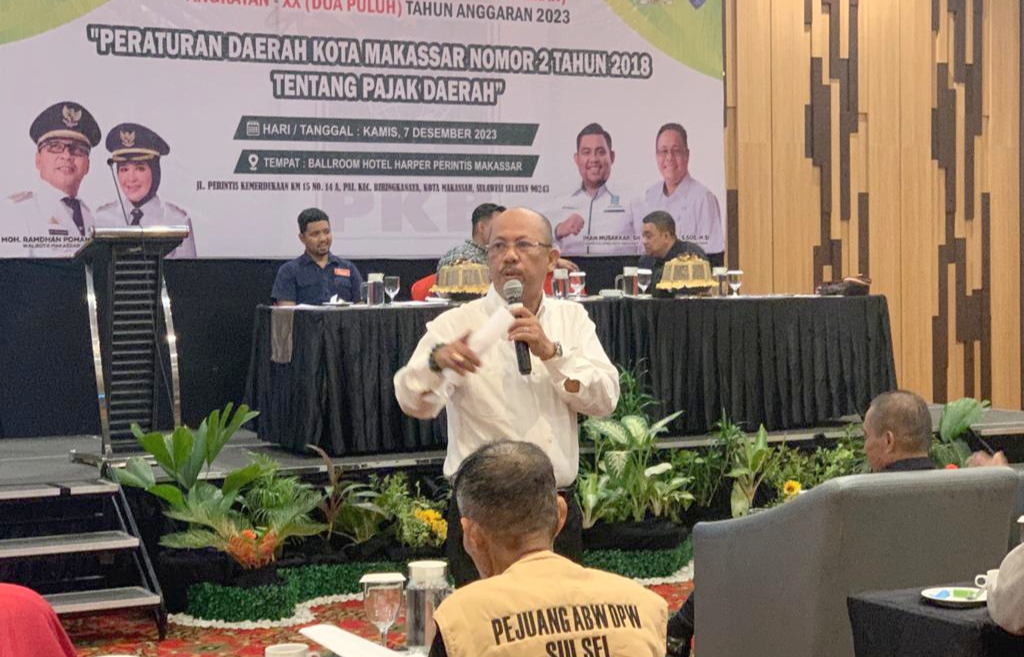 Demi Pembangunan Lancar, Imam Musakkar Ajak Warga Makassar Taat Bayar Pajak
